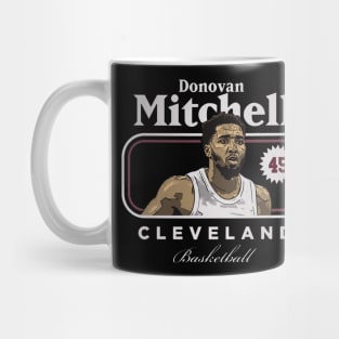 Donovan Mitchell Cleveland Cover Mug